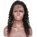 Deep wave 360 Lace Frontal Wig for Black Woman 180 Density Virgin Brazilian Human Hair Lace Frontal Wig Pre Plucked Natural Hair line with Baby Hair